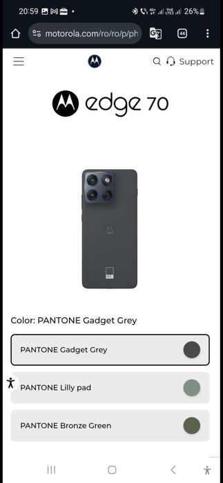 Motorola Edge 70   memorie 12 GB  512GB sigilat