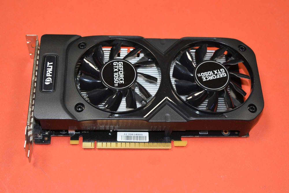 Видео карта Palit Geforce GTX 1050 TI 4 GB - топ състояние