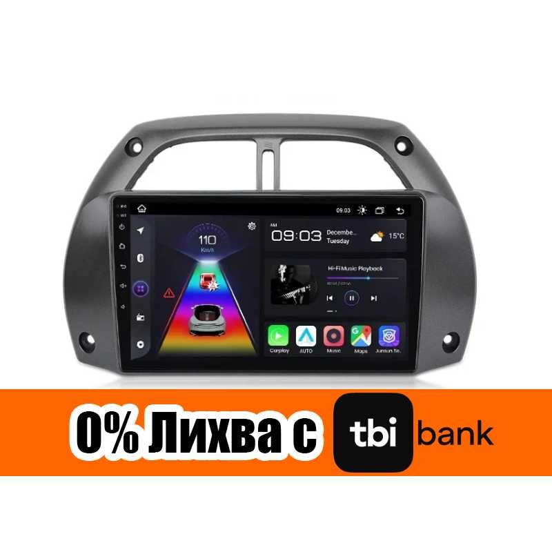 Toyota RAV 4 2001г-2005 Мултимедия Навигация Android