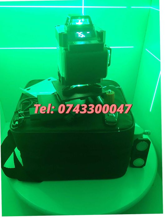 Nou Auto Nivela Laser 16 Lini 4d Autoniveare Inclinare Suport  Nou