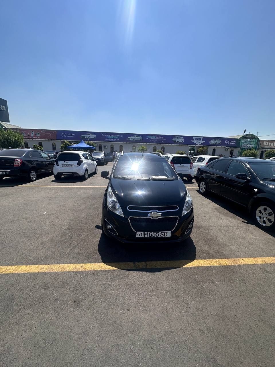 Аренда  Спарк автомат 2019 йил холати зор полный шумка