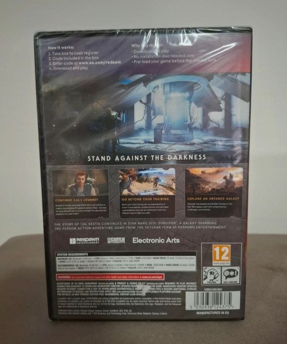 Star Wars Jedi: Survivor – PC Digital Download, nou, sigilat