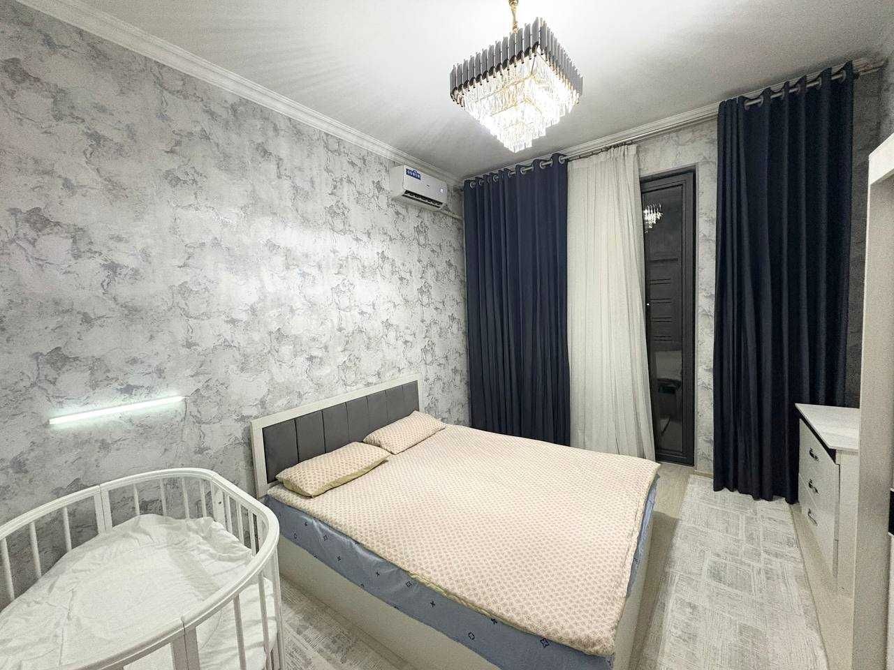 Новостройка,САЙРАМ Avenue 2/5/10,74м2,Ремонт