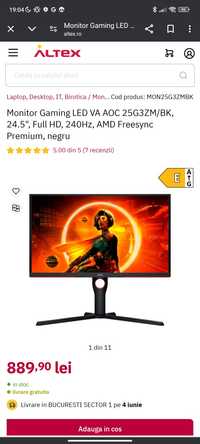 monitor acer 180hz