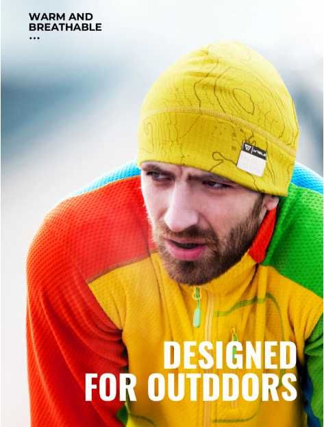 Зимна шапка за спорт WRELS I Бягане и активности на открито