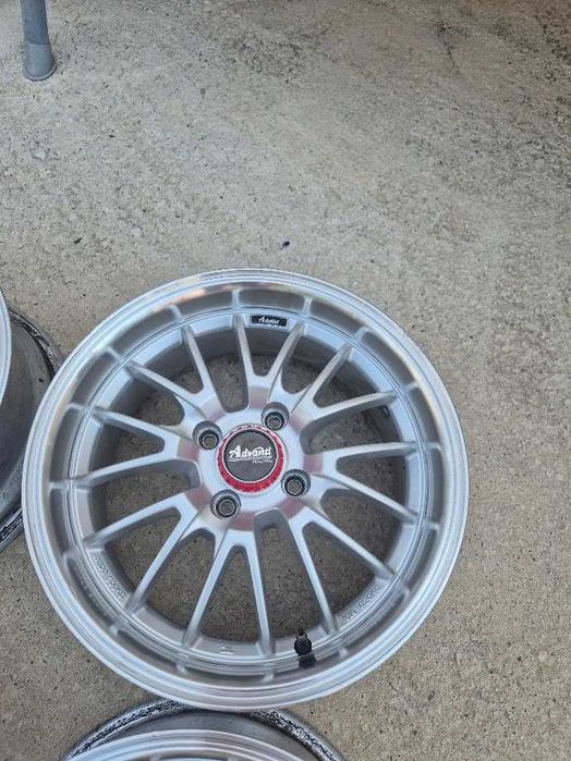 Продавам джанти 4х100, Advanti Racing, 15 цола, 6.5J, et38