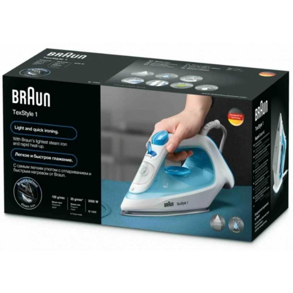 Паровой утюг Braun TexStyle 1 SI1050BL