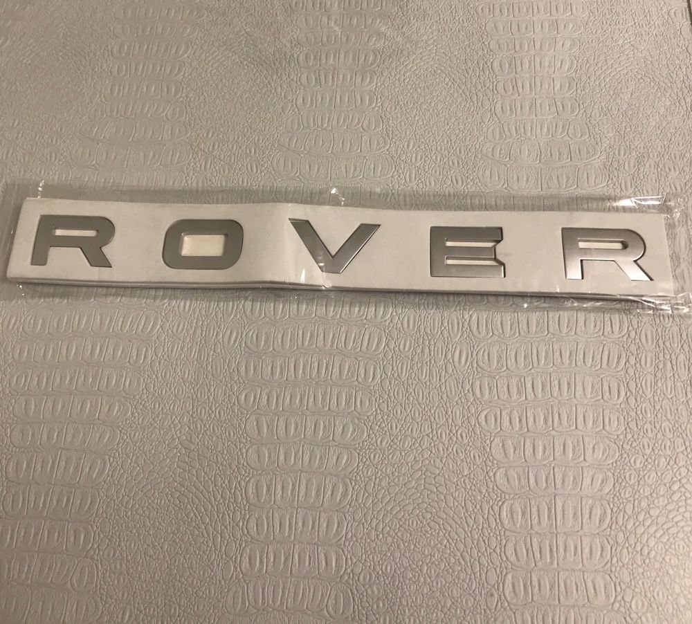 Надпись Range Rover