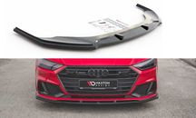 Prelungire Bara Fata Audi A7 S7 C8 V.2 Maxton Design negru lucios