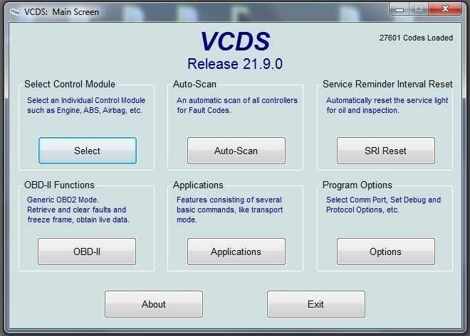 VCDS/VAG COM 22.10.0 Engleza / 22.10.0 Romana