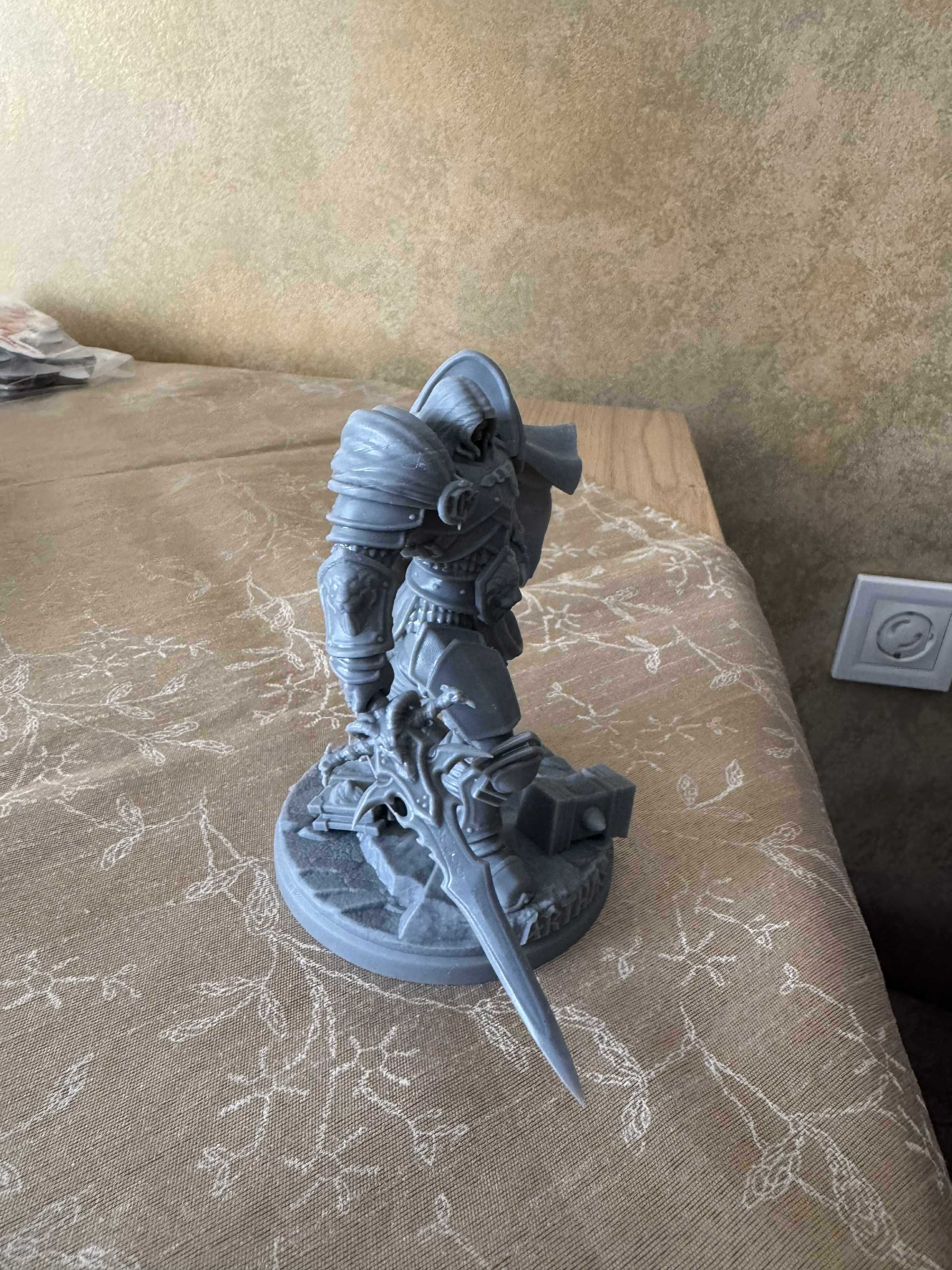 3D статуетка на The Lich King - Arthas от World of Warcraft!
