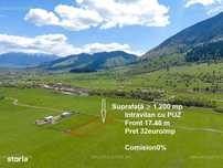Teren intravilan cu PUZ – Zărnești, Plaiul Foii – loturi ≥ 1.200 mp”