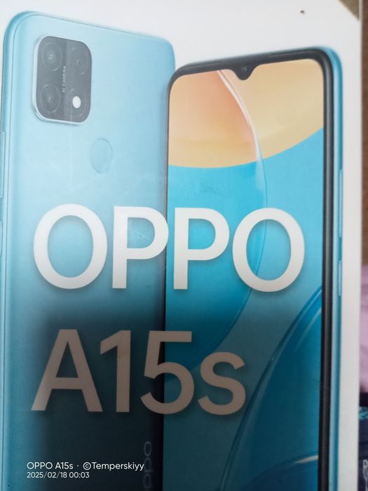 Oppo a15s 35000тг