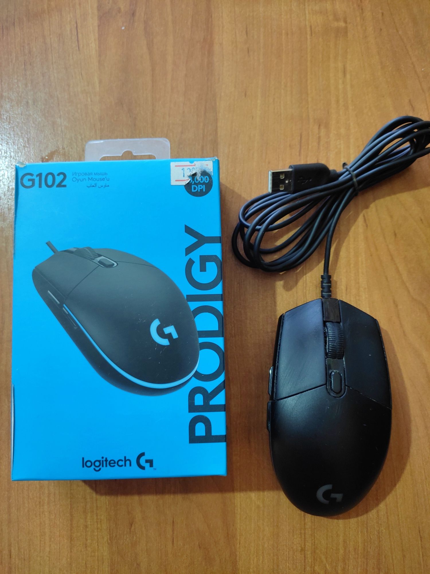 Мышь logitech g102