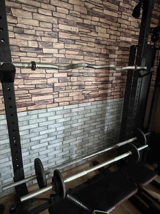 Гладиатор + фитнес уреди и тежести