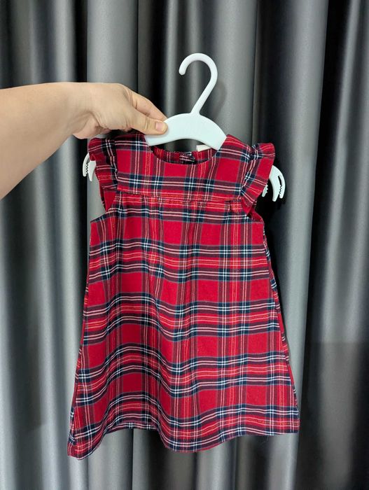 Коледна рокля за момиченце 9-12 месеца