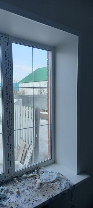 Пластиковые откосы окон и дверей