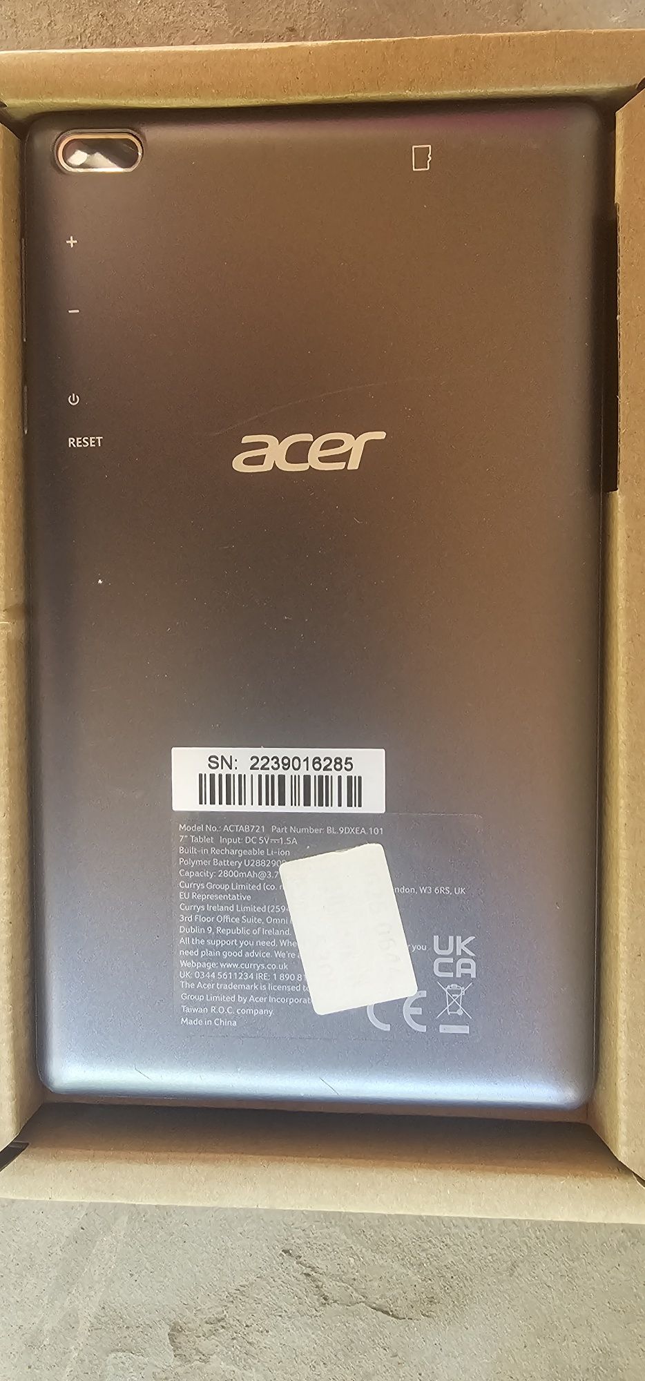 Таблет Acer 7" използван