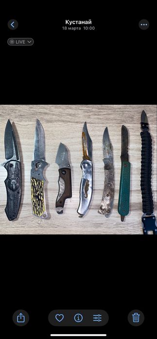 Продаю ножи, б/у, и новые ножи