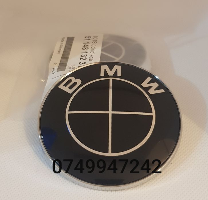Emblema BMW Neagra E46 E39 E60 E90 etc.