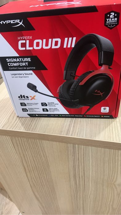 HyperX cloud III(3) наушники