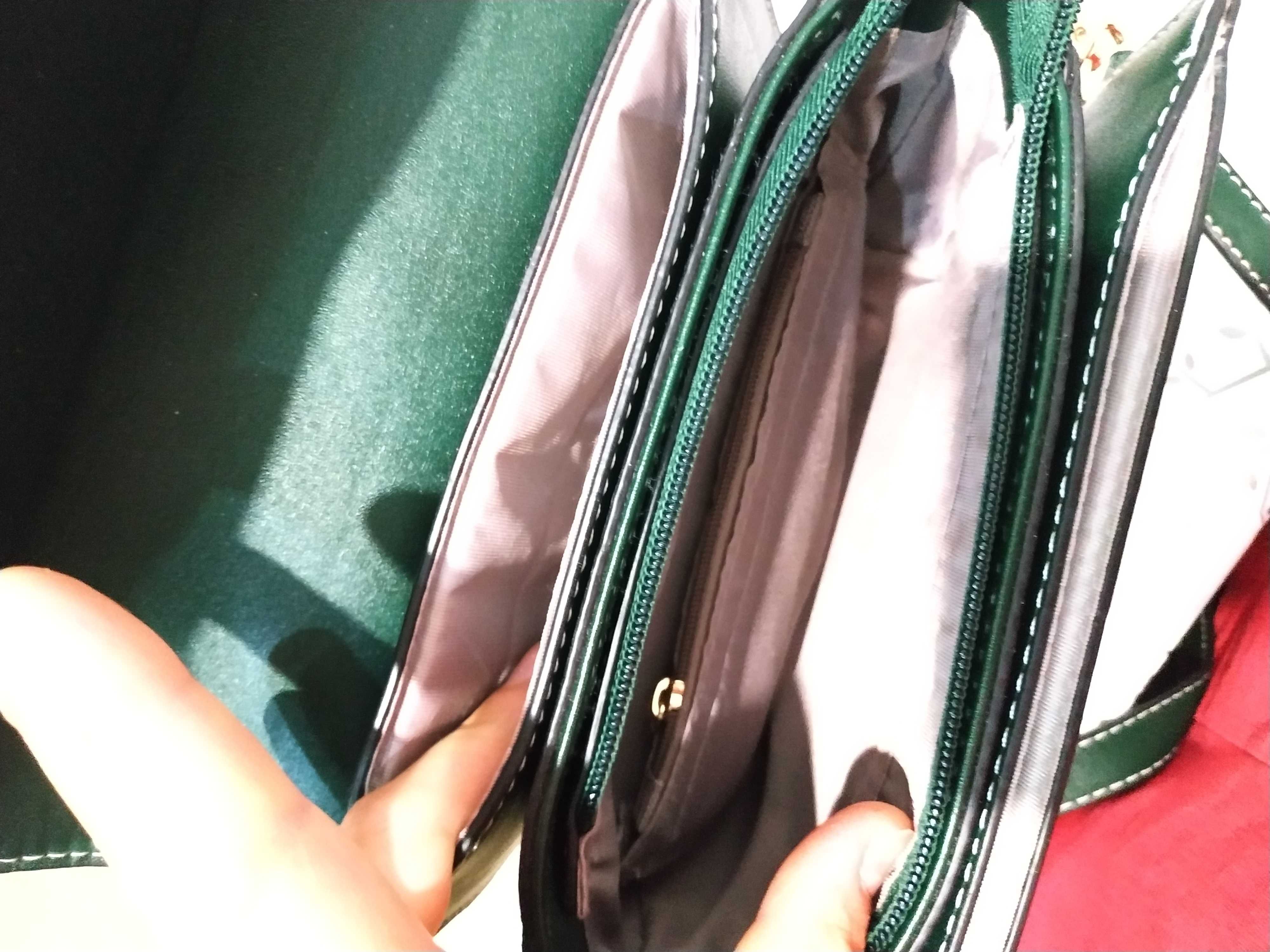 сумка женская зеленая