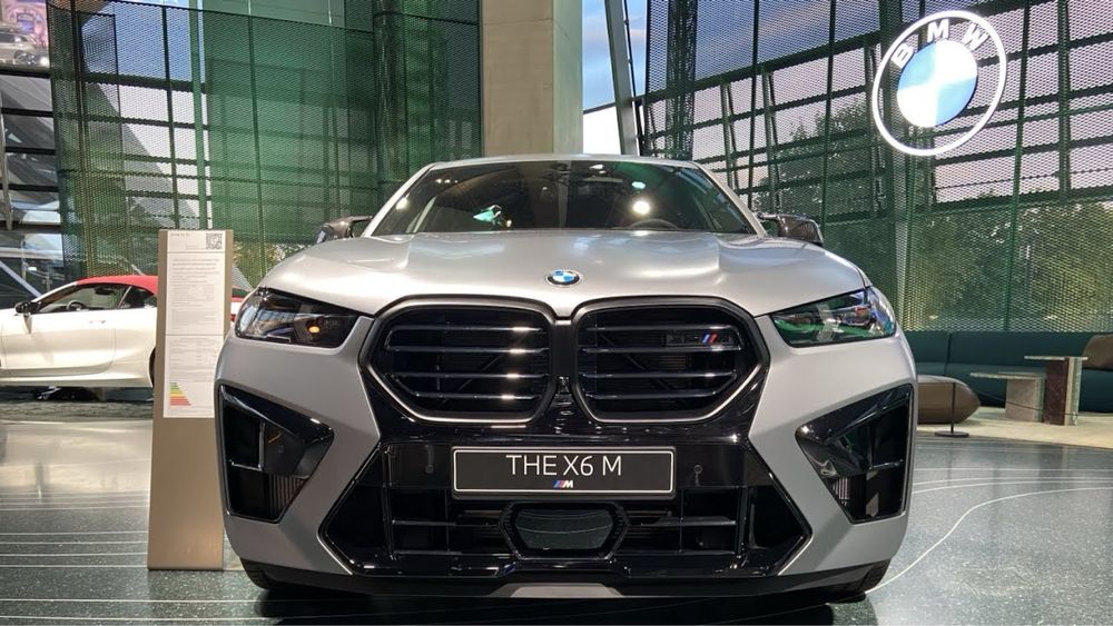 Lip buza prelungire bara fata BMW X6M F96 X5M F95 Facelift Lci 2024+