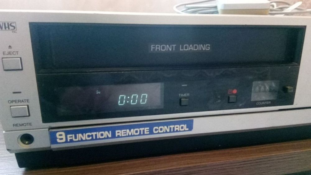 Видео рекордер JVC HR-7600ms VHS и SHARP VC-582N VHS