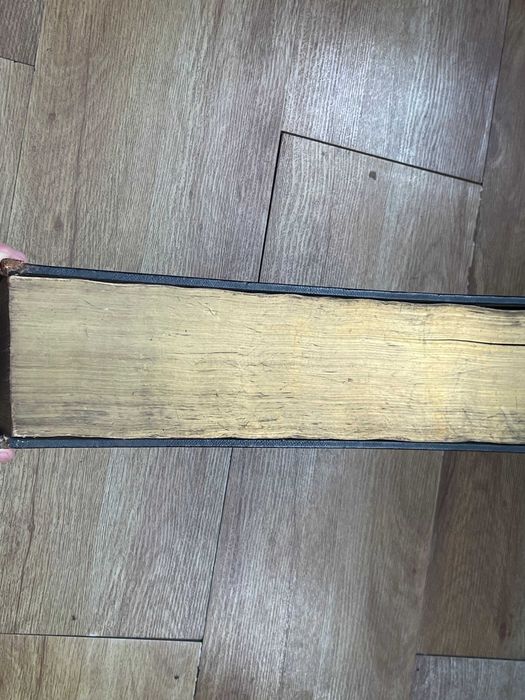 Biblia / Biblie veche ,engleza,1847, 6 kg, coperta piele, 33x25x9 cm