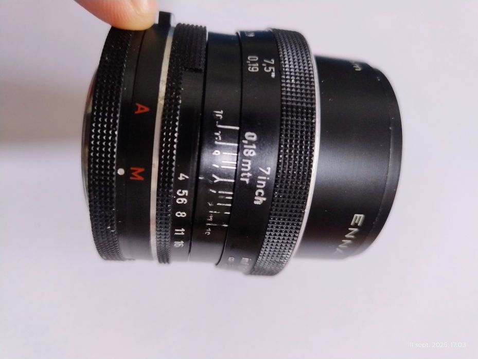 Obiectiv Enna Munchen Ennalyt 24mm f4 (macro 18cm) M42