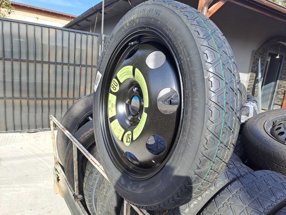 Roata de rezerva slim Peugeot 2008 3008 5008 Citroen C4 C5 SUV