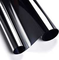 Film oglindă Hoonng pentru sticlă anti-UV, oglindă neagră, 90x200CM