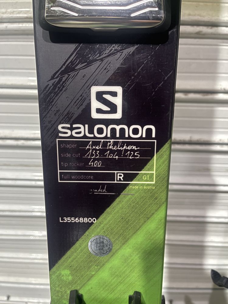 Ски Salomon Q105 FREERIDE/POWDER/Пантене с автомати TYROLIA
