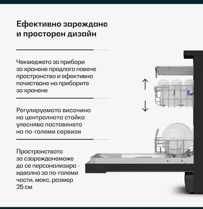 Съдомиялна с 9 програми KLARSTEIN 45см