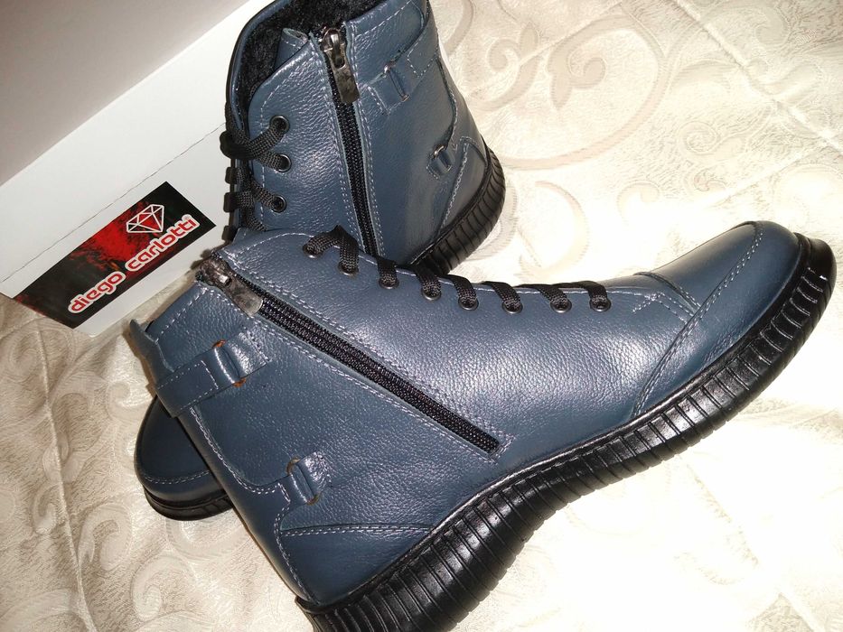 Cizmulițe piele,damă, noi de la Diego Carlotti