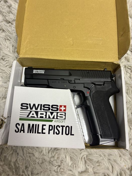 pistol airsoft swiss arms SA MILE PISTOL 0.9j CO2