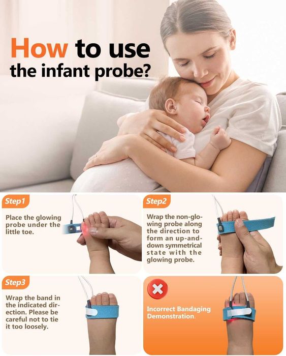 Акумулаторен пулсов оксиметър HealthTree