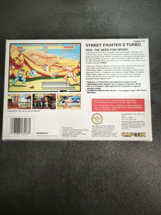 Joc SNES Street Fighter 2 Turbo