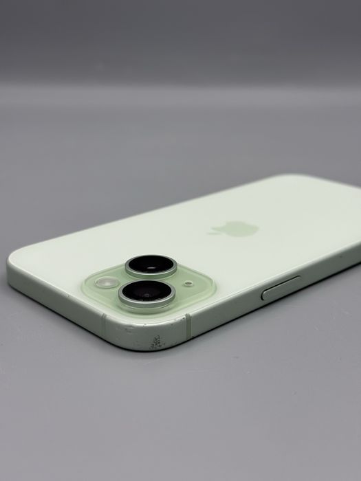 iPhone 15, 128 GB, Baterie 100%, Verde, Plata in rate cu buletin