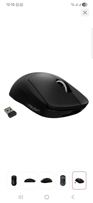 Logitech superlight 2 мышь продажа