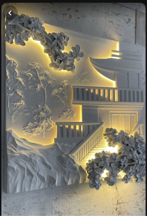 Борельеф хизмати , художник