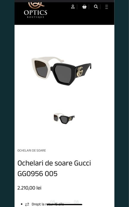 Ochelari dama GUCCI