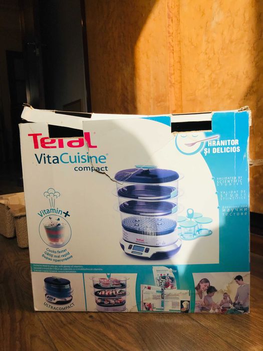 Уред за готвене на пара Tefal Vitacuisine Compact