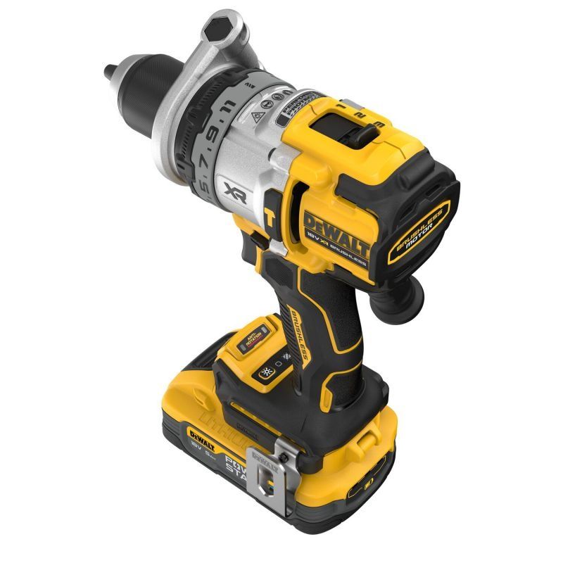 Новия Aкумулаторен  винтоверт DeWALT DCD1007N-XJ, 18V, 169 Nm