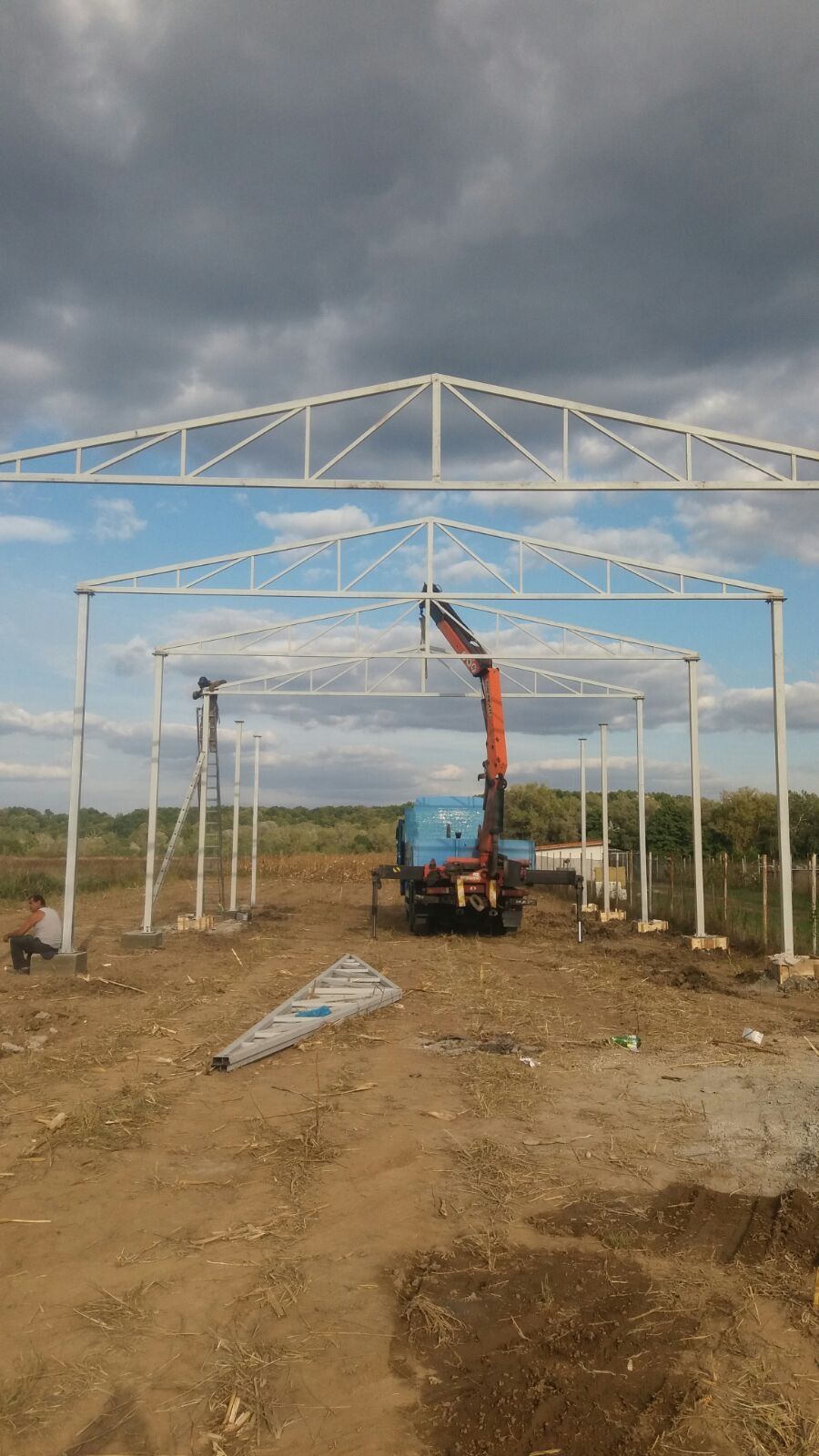 Vand hala metalica 11,70m×30m×4m