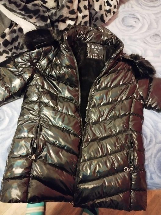 Geacă de iarnă , lucioasă