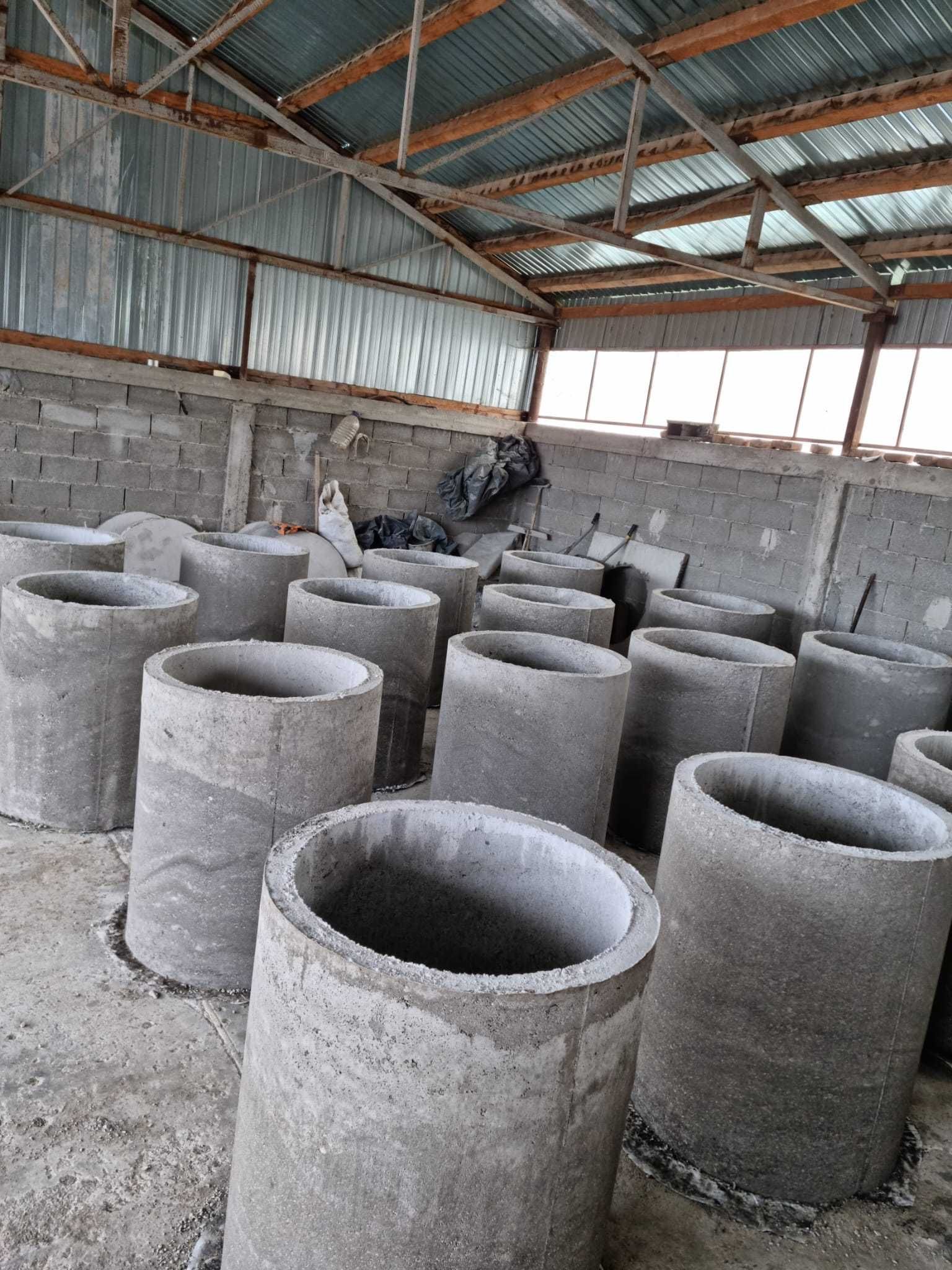 Tuburi din beton pentru fântâni, fose și cămin apă și bolțari