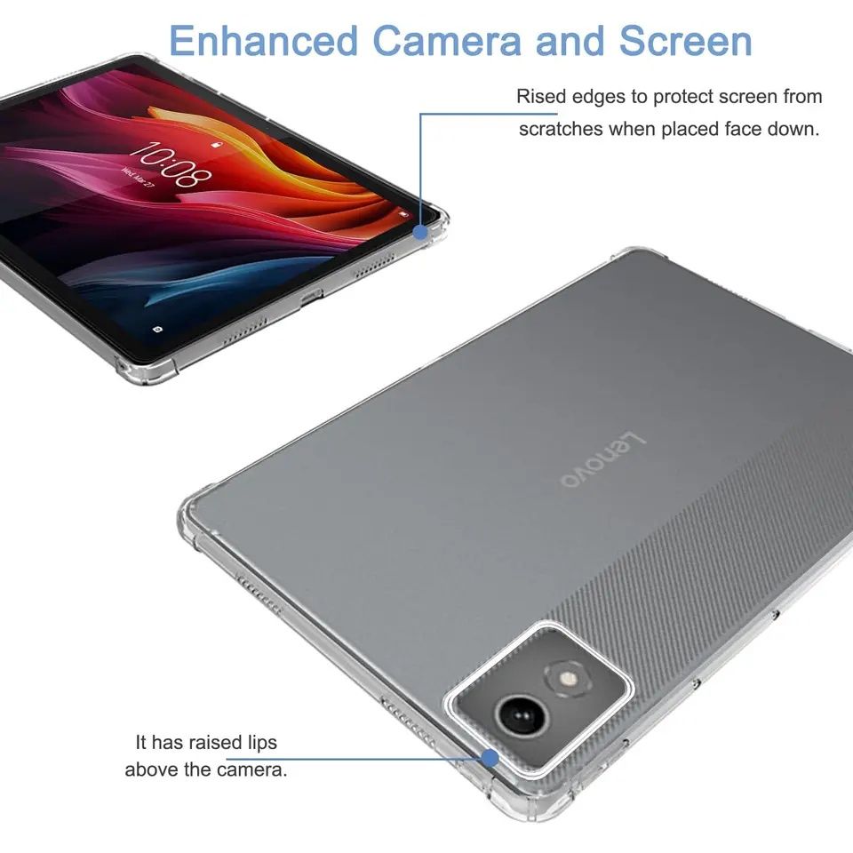 Lenovo Tab K11+ 11.45" 2024 / Усилен силиконов TPU кейс гръб за таблет