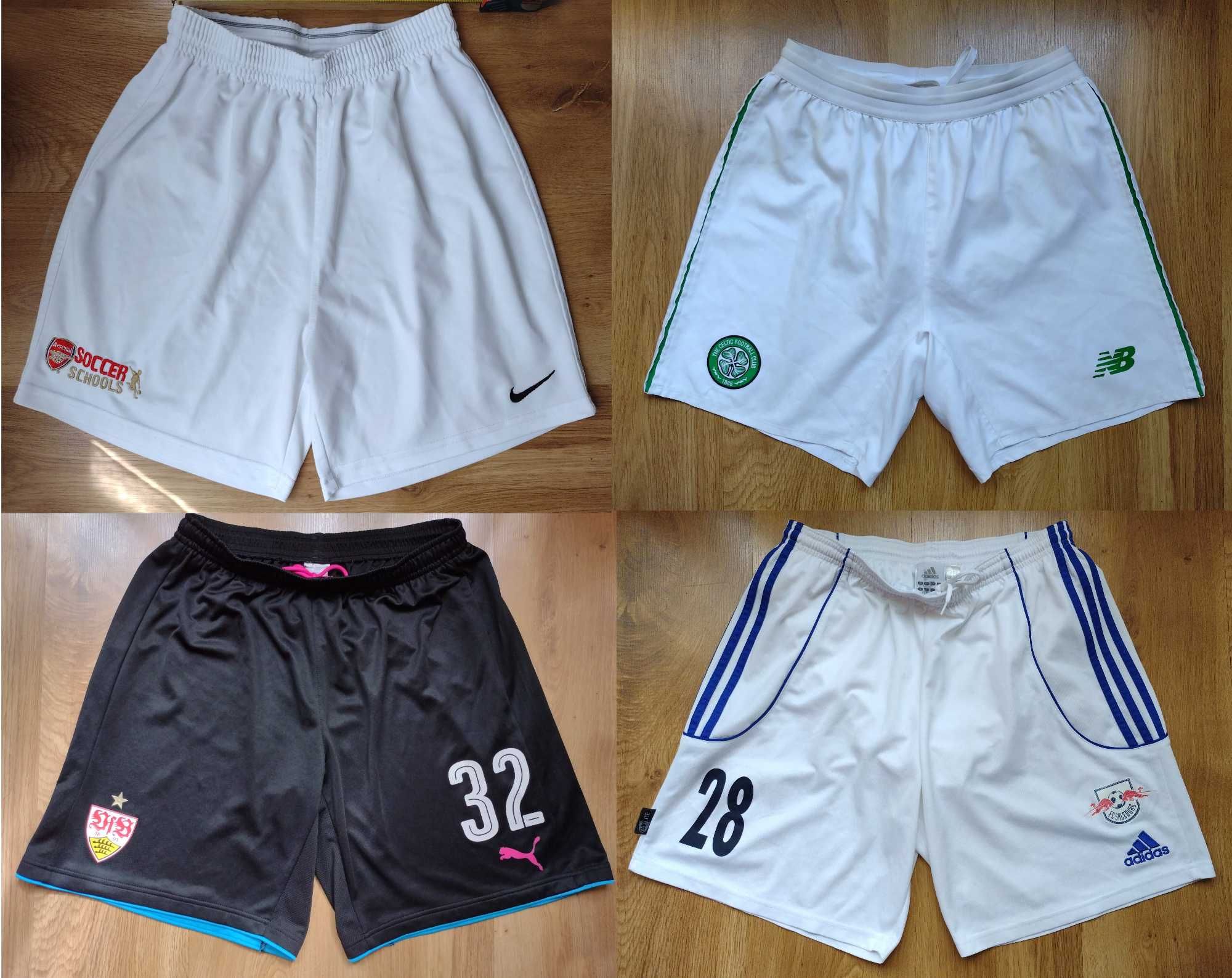 Celtic Glasgow, Arsenal, VfB Stuttgart - мъжки футболни шорти