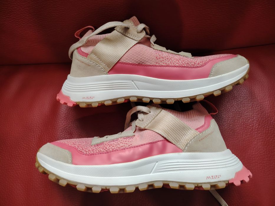 Clarks Pantofi sport slip-on Atlrekknit Corai cu, Camel, 5, Waterproof